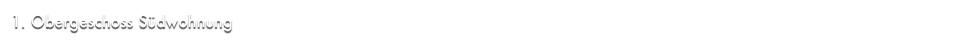 1. Obergeschoss Südwohnung                                                                                                                                      Zurück